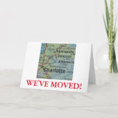 Charlotte We hebben adresaankondiging verplaatst Aankondiging (Voorkant)