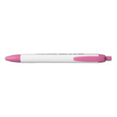 Charlotte Zwarte Inkt Pen (Achterkant)