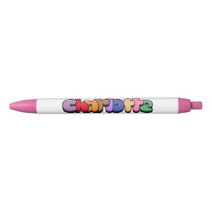 Charlotte Zwarte Inkt Pen