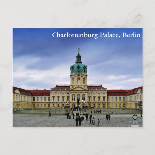 Charlottenburg Palace, Berlijn Briefkaart (Voorkant)