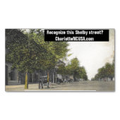 CharlotteNCUSA.com Visitekaartje Magnet Magnetisch Visitekaartje (Voorkant)