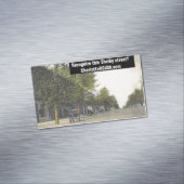 CharlotteNCUSA.com Visitekaartje Magnet Magnetisch Visitekaartje (Voorbeeld)