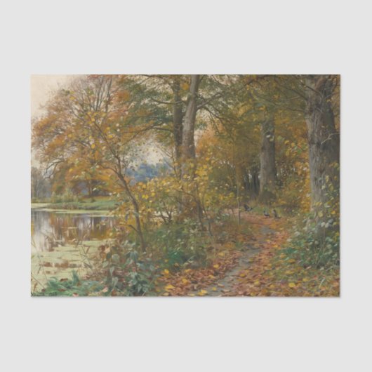 Charlottendun-bos door Peder Mork Monsted Tissuepapier (Voorkant)