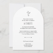 Charlotte's Baptème Kaart (Achterkant)