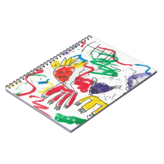 Charlotte's Basquiat inspireerde kunst Notitieboek (Linkerzijde)