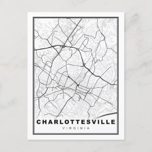 Charlottesville Kaart