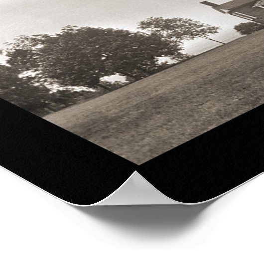 Charlottesville VA Foto 1911 Poster (Hoek)