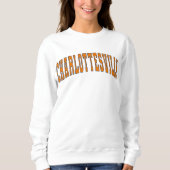 Charlottesville  Varsity College Style Trui (Voorkant)