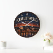 Charlottesville Virginia Grote Klok (Huis)
