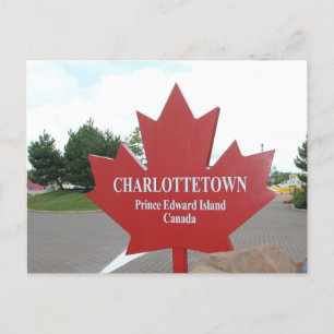 Charlottetown Prince Edward Island, fotografie Briefkaart