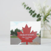 Charlottetown Prince Edward Island, fotografie Briefkaart (Staand voorkant)
