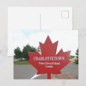 Charlottetown Prince Edward Island, fotografie Briefkaart (Voorkant / Achterkant)