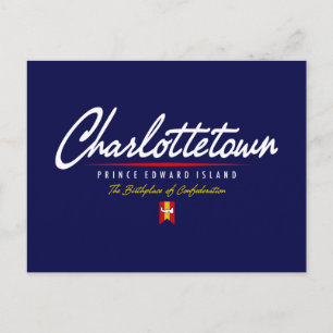 Charlottetown-script Briefkaart
