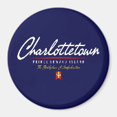 Charlottetown Script Magneet (Voorkant)