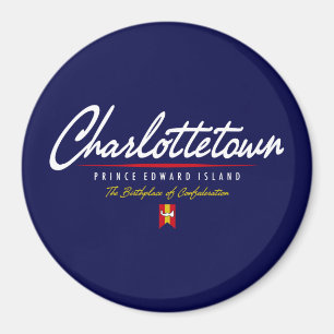 Charlottetown-script Magneet