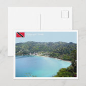 Charlotteville - Trinidad en Tobago Briefkaart (Voorkant / Achterkant)