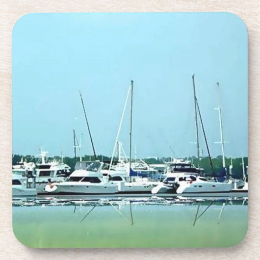 Charlston Boats Bier Onderzetter (Voorkant)