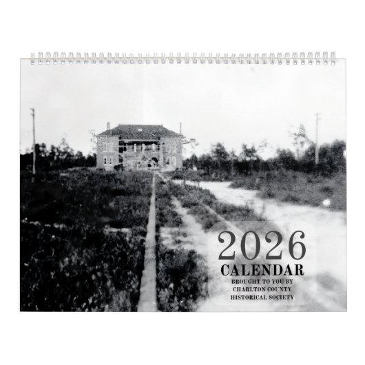 Charlton County Historical Society 2026 Kalender (Hoes)