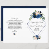 Charm Blue Blush Bloem Blue Diamond Programma (Voorkant / Achterkant)