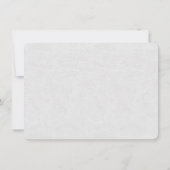 Charm Blush Bloem Gouden Lijst Wit Save The Date (Achterkant)