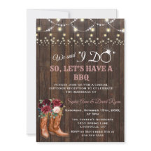 Charm Bordeaux Roze Cowboylaarzen Na I DO BBQ