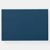 Charm Bourgondië Blush Bloemen Geometrisch gastenb Gastenboek (Achterkant)