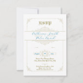  Charm Bruiloft RSVP Kaart (Achterkant)