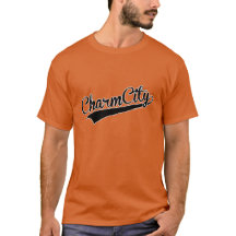 Charm City (Baltimore) Baseball Script - Zwart