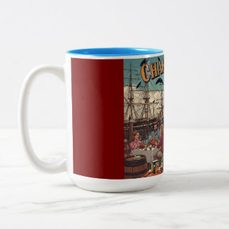 Charm City Calling Mug Tweekleurige Koffiemok