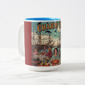 Charm City Calling Mug Tweekleurige Koffiemok (Voorkant links)
