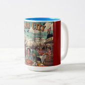 Charm City Calling Mug Tweekleurige Koffiemok (Voorkant rechts)