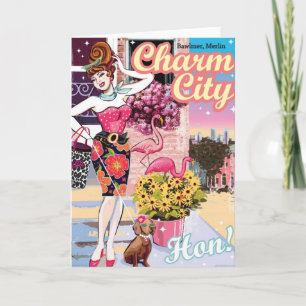 Charm City Hon-kaarten Kaart