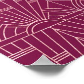 Charm Cooper Great Gatsby Wedding Welcome Sign Poster (Hoek)