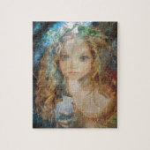 Charm - Fairy Angel met Fairy Dust Blessings Legpuzzel (Verticaal)
