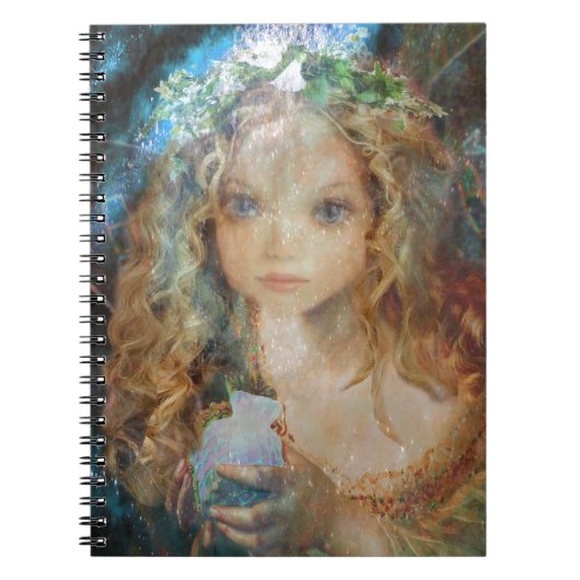 Charm - Fairy Angel met Fairy Dust Blessings Notitieboek (Voorkant)