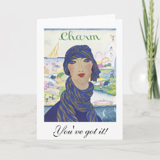 Charm: Je hebt het!: Mode Verjaardag Kaart