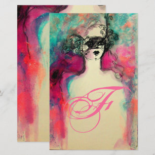 CHARM MONOGRAM BEAUTY MODE STATIONERY BRIEFPAPIER