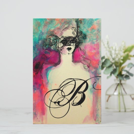 CHARM MONOGRAM BRIEFPAPIER (Staand voorkant)