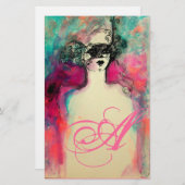 CHARM MONOGRAM BRIEFPAPIER (Voorkant / Achterkant)