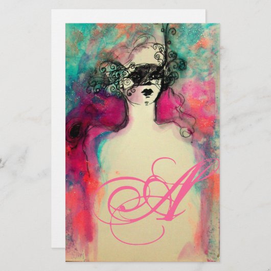 CHARM MONOGRAM BRIEFPAPIER (Voorkant / Achterkant)