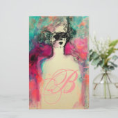 CHARM MONOGRAM BRIEFPAPIER (Staand voorkant)