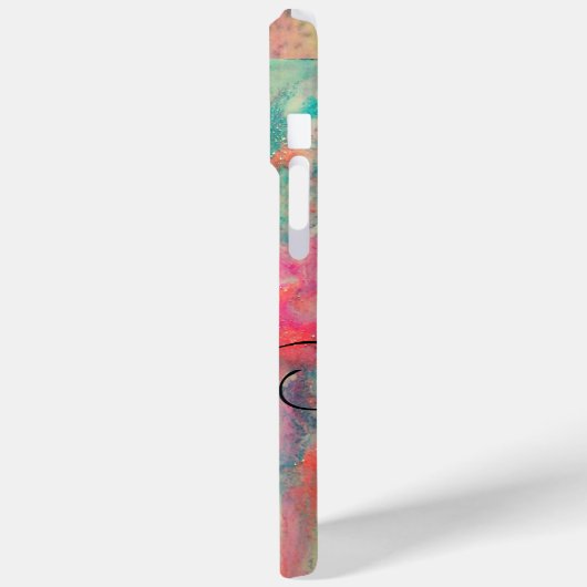 CHARM MONOGRAM Case-Mate iPhone CASE (Achterkant / Links)