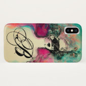 CHARM MONOGRAM Case-Mate iPhone CASE (Achterkant (horizontaal))