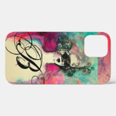 CHARM MONOGRAM Case-Mate iPhone CASE (Achterkant (horizontaal))