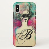 CHARM MONOGRAM Case-Mate iPhone CASE (Achterkant)