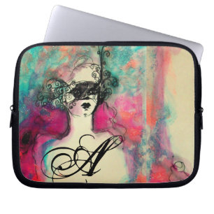 CHARM MONOGRAM door Bulgan Lumini Laptop Sleeve