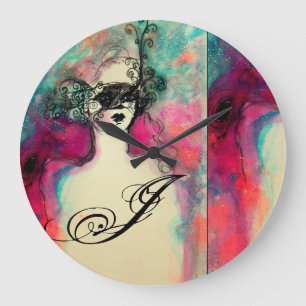 CHARM MONOGRAM GROTE KLOK