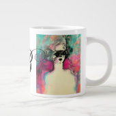 CHARM MONOGRAM GROTE KOFFIEKOP (Rechts)