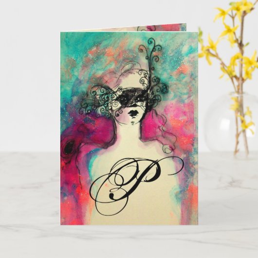 CHARM MONOGRAM / Happy Birthday Kaart (Gele Bloem)