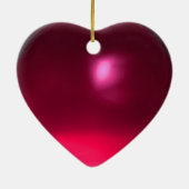 CHARM MONOGRAM, hart Keramisch Ornament (Achterkant)